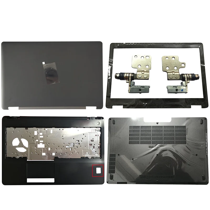 New For Dell Latitude 5570 E5570 Laptop Lcd Back Cover/Front Bezel/Hinges/Palmrest/Bottom Case 0Jmc3P 04Vnc3 A151N5  07Pvx3
