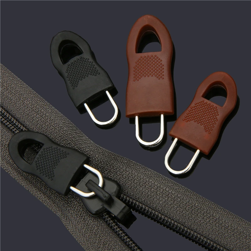 Zipper Slider Replacement Zipper Puller Tag Fixer Repair Kit Sewing Clothes Travel Bag Suitcase Clothes Tent Backpack
