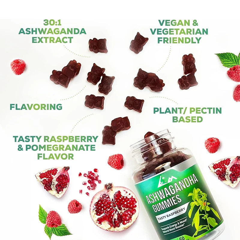 Male and female South African drunken eggplant gummies - used for natural stress support, energy, and immune support