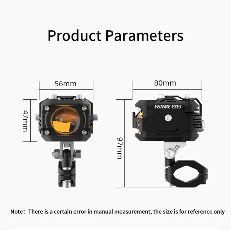 Future Eyes F150 Motorcycle Led Spotlight Wireless Switch Control