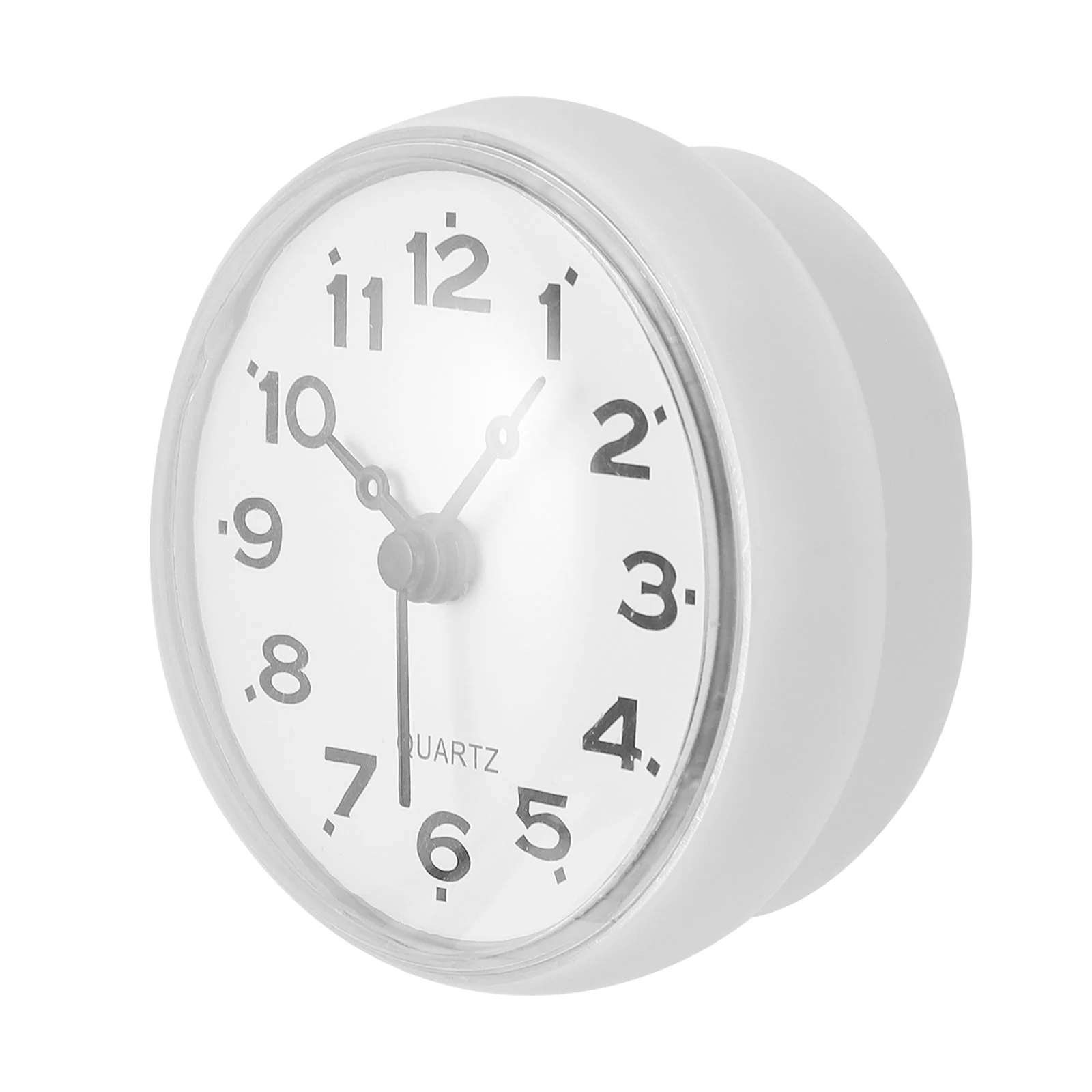 Sucker Clock Wall Hanging Anti-fog Waterproof Suction Cup Bathroom Alarm Digital Timer for