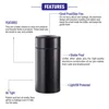Portable Stash Jar Box Metal Stash Jar for Grass Tobacco Airtight Smell Proof Waterproof Storage Container Smoke Accessories 5