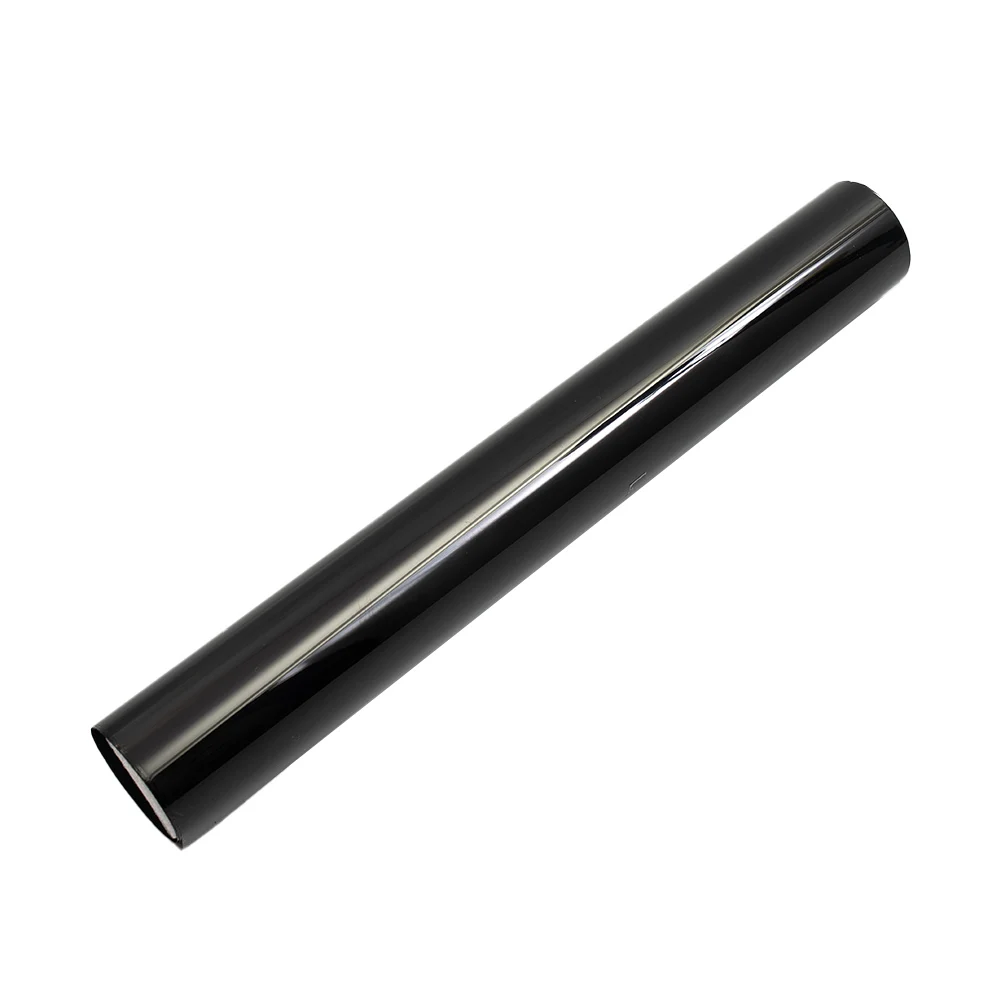 

The Real Color Of The Item May Be Slightly DiffereCar Front Windscreen Black Transparent Solar Film Anti-UV Sun Shade 140*25CM