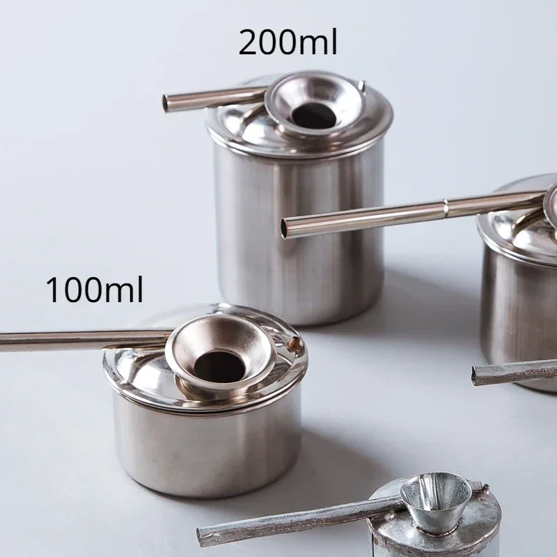 Stainless Steel polymer clay tools pottery tools clay sculpting tools pottery sculpting tools 100/200ML for Ceramics Painting