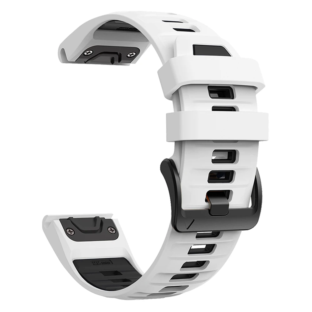 Waekethy Cinturino per Garmin Descent MK3 43mm/MK3i 43mm, 20mm Quick Fit Silicone Braccialetto Compatibile con Fenix 7s/Fenix 7s Pro, Fenix 6s/Fenix 6s Pro, Fenix 5s/Fenix 5s Plus