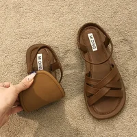 Sandales d'été pour femmes, chaussures plates à semelle souple, décontractées chaussures femmes été 2024 sandales femmes été sandales pour femmes sandales femme sandales plates femme eté chaussures ete femme sandales 1