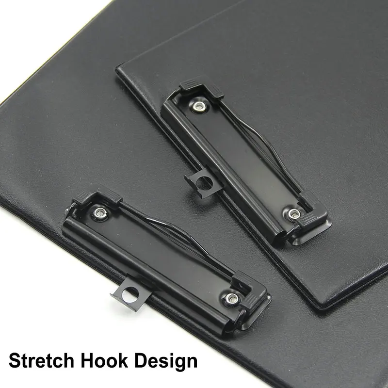Faux Leather Clip Board A5 Menu Paper Tablet Hanging Clipboard A4 Quality PU Leather Menu Clipboard Restaurant 3