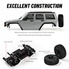 JJRC C8809 1:18 Full Scale Simulation Model Jeep RC Car 2.4G 4WD Motor Pickup Climbing Off-Road Model Car Toys 4