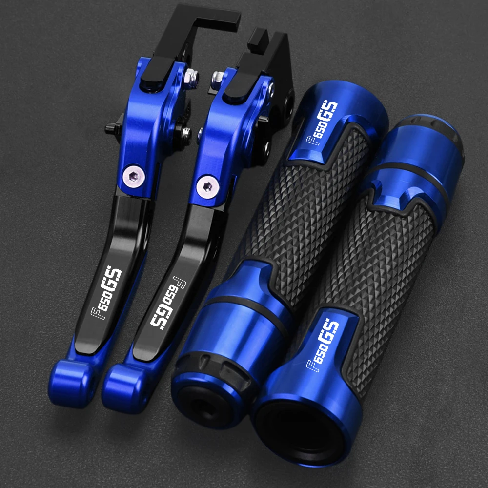 

Motorcycle Aluminum Adjustable Brake Clutch Levers Handlebar Hand Grips Ends FOR BMW F650GS F 650 GS F650 GS F 650GS 2008-2012