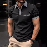 Polo de dehors à Manches Courtes pour Homme, Vêtement à lèvent de Couleur, Vente Rapide, Été, transfrontalier, Amazon 4