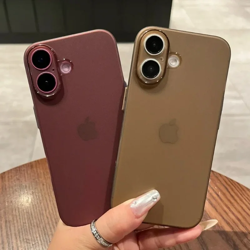 Ultra Thin Matte Shockproof PP Phone Case - Slim Clear Protective Cover