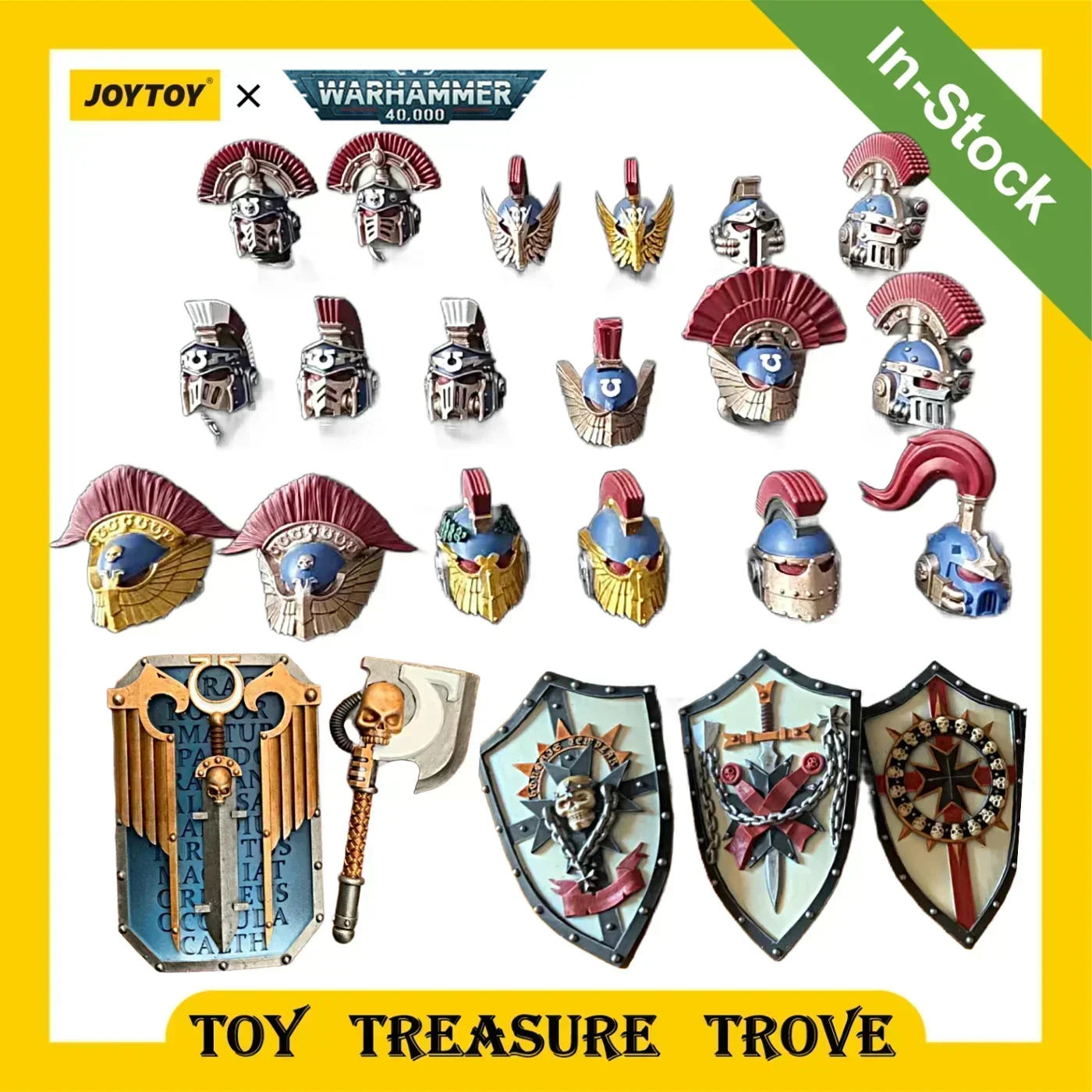LEBOO JOYTOY Warhammer 40K 1/18 Action Figure Pugni Imperiali Primaris Invader ATV Joy Toy Modelli