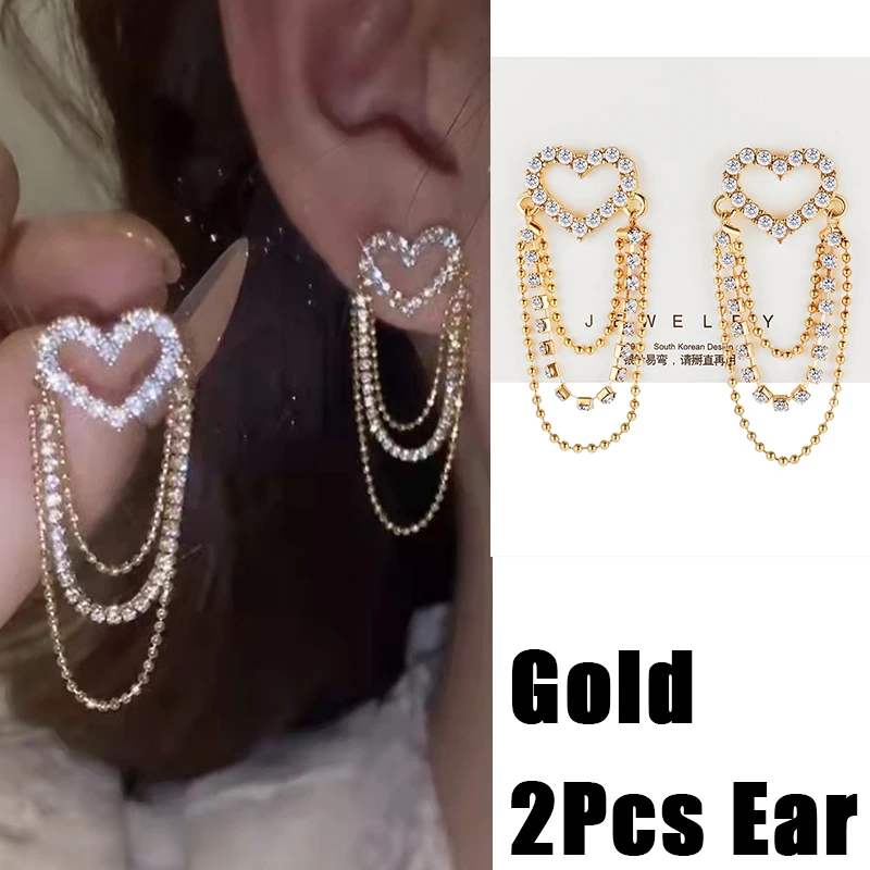 Ear Clip Earrings Clip Earrings Ear Clip 17KM Gold Color Leaves Ear Cuff Black Non-Piercing Ear Clips Fake Cartilage Earrings Clip Earrings For Women Jewelry