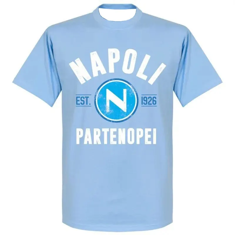 Sports T Shirt 3D Printed Football Napoli Music Festival Training