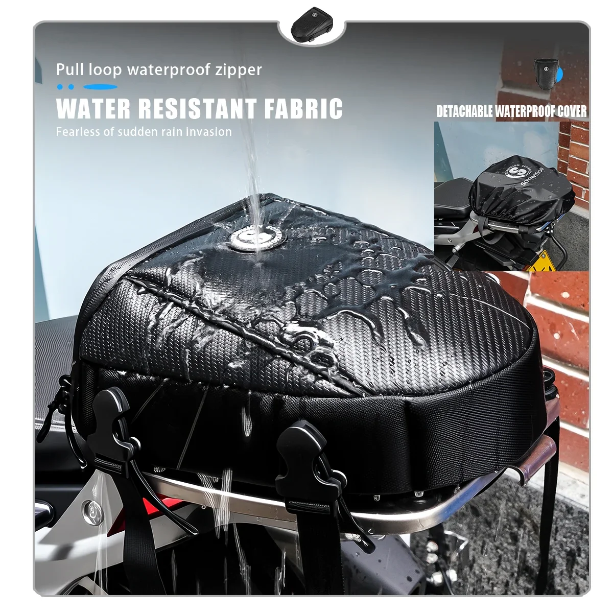 For Triumph Tiger 900 Trident 660 Aprilia Tuareg 660 Motorcycle Rear ...