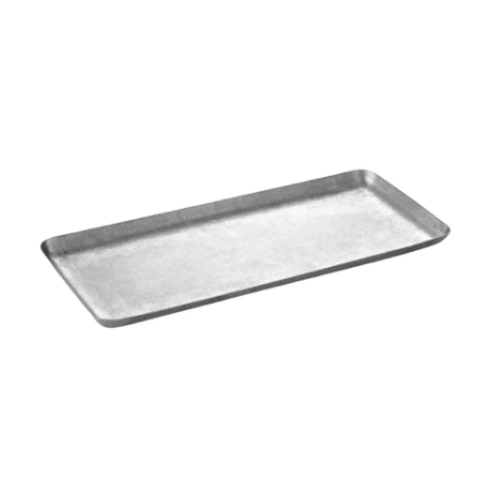 Stainless Steel Serving Tray Rectangular Tray for Countertop Bathroom