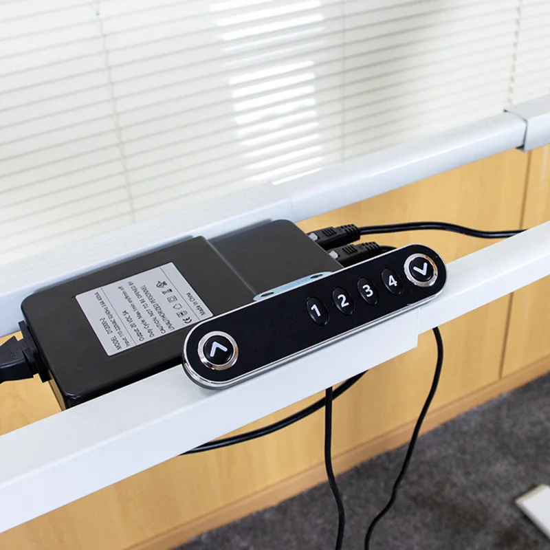 Electric desk bracket double motor intelligent lifting table double Hall switch for computer office desk