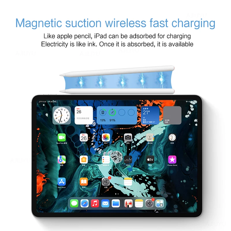 Stylus Pen for Apple iPad Pro 11 12.9 Mini6 Air5 4 8th 7 For iPad Pencil 2 1 stylus pen,ipad stylus,touch screen stylus