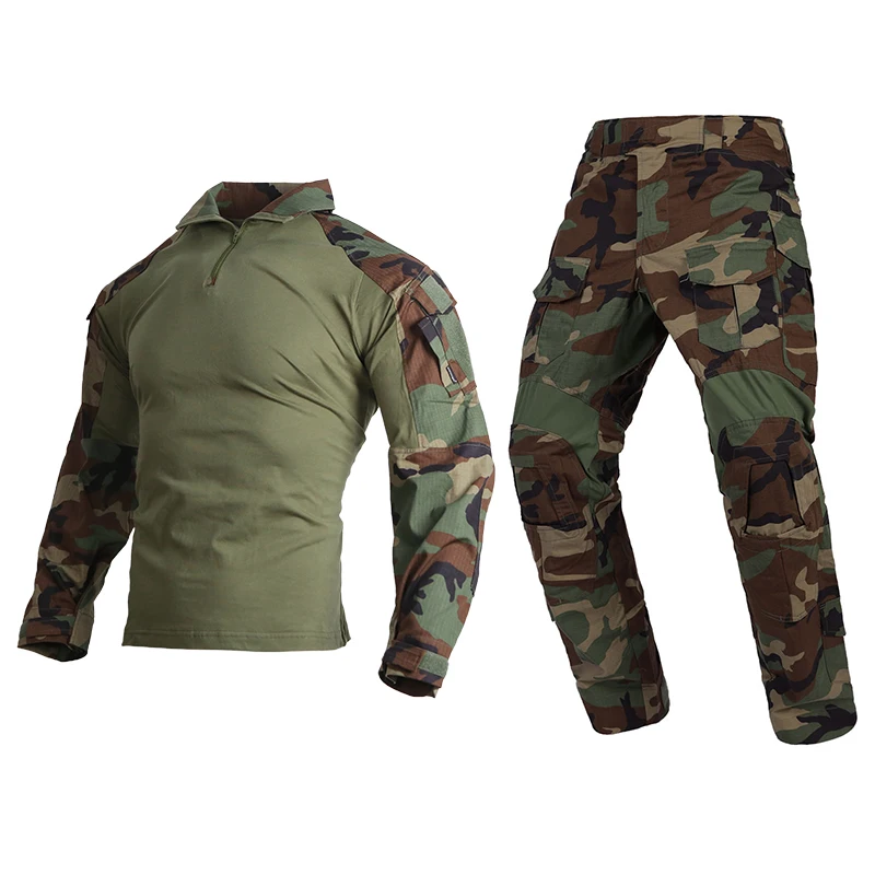 Combinaison de chasse Emersongear G3 pour pêche - Uniforme airsoft pêche sportive extérieur