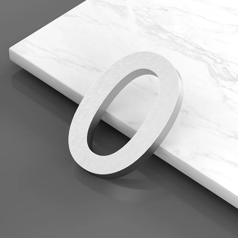 Description Picture 4 of item3D acrylic 26 English letters 0-9 digital art creative custom DIY signage door plate hotel apartment residential door sticker