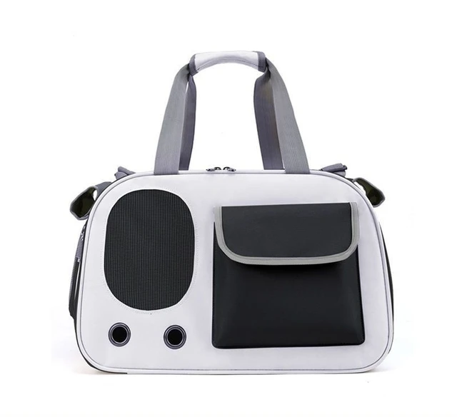 New Large-capacity Breathable Pet Bag, Single-shoulder Crossbody Carrier for Cats and Dogs in Summer 6