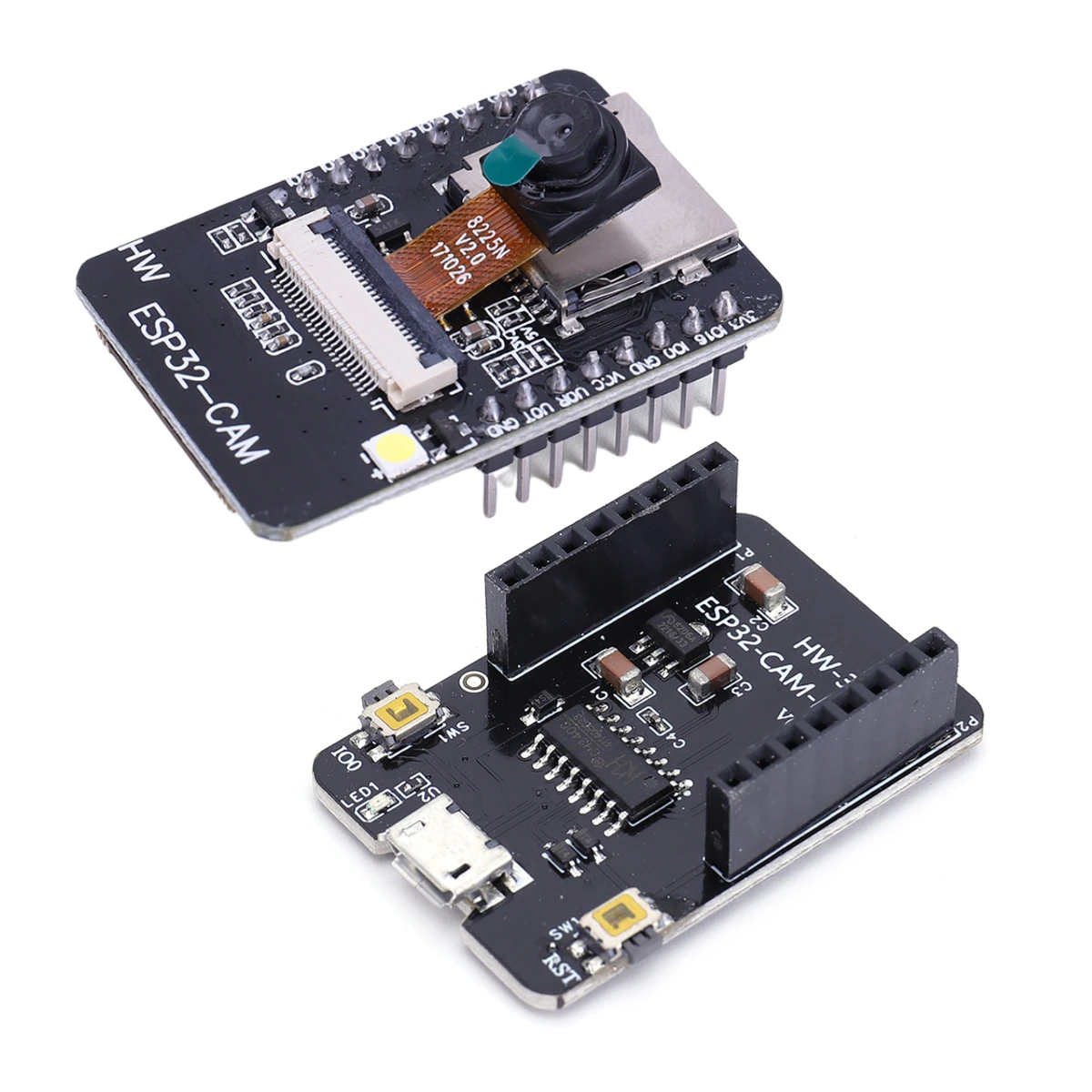 ESP32-CAM-MB Micro USB ESP32 Serial to WiFi ESP32 CAM Development Board ...