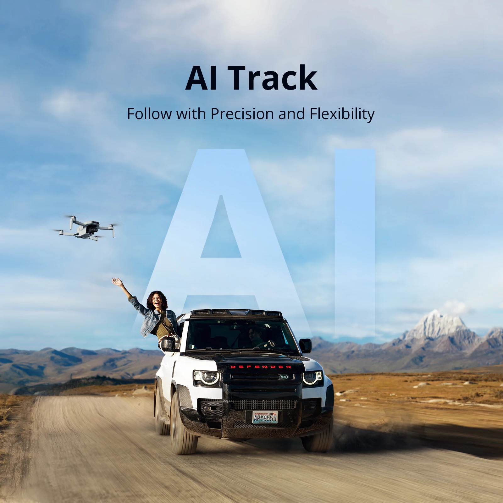 Drone Potensic ATOM 2 Profissional 8K Abaixo de 249g Mini Drone GPS Alcance Máx. 10KM Vídeo 4K Rastreamento AI de 3 Eixos Gravação Vertical 2.7K