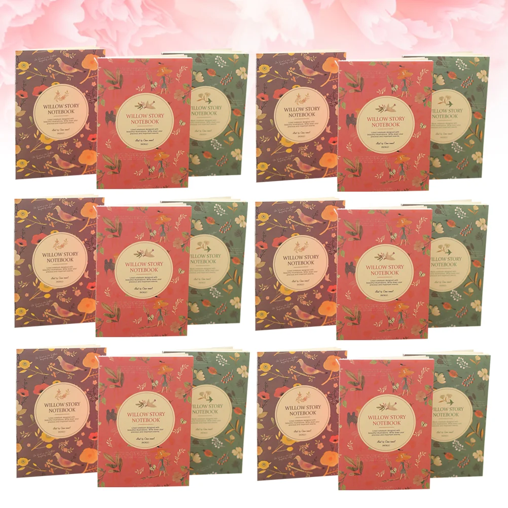 

Steno Memo Notebook Pocket Notebook Set Graffiti Stationery Gift Flower Pattern Pocket Notebook Business Notebook