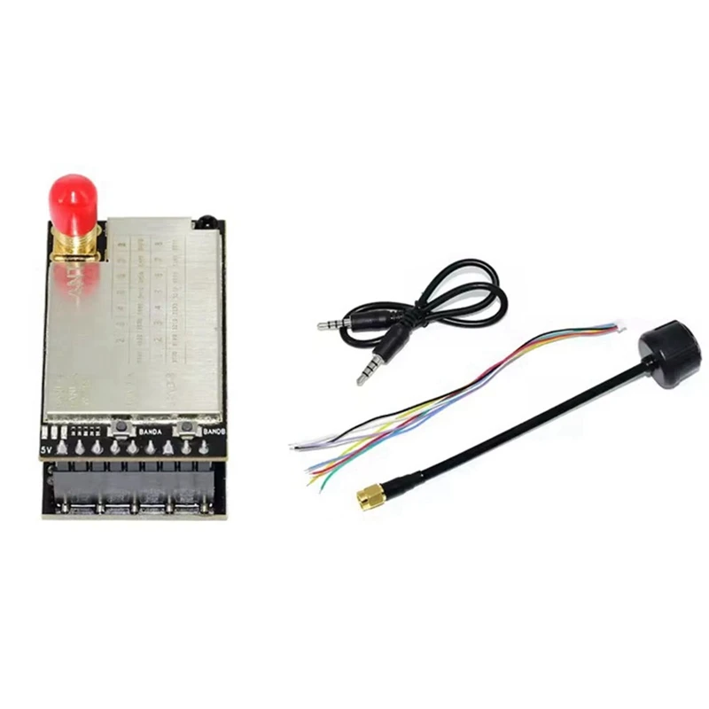 AAAEL-3.3G VRX FPV 3.3Ghz Récepteur Vidéo Analogique pour Drone RC Longue Portée