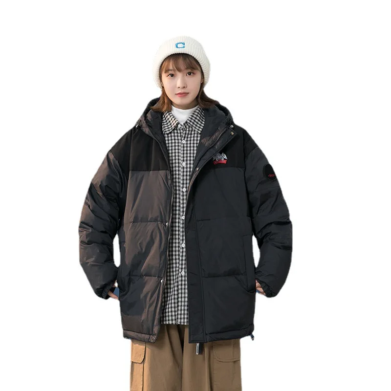 2022 New Fashion Women Down Coat Fashion Short Winter Jacket Fashion Couple Warm Outwear