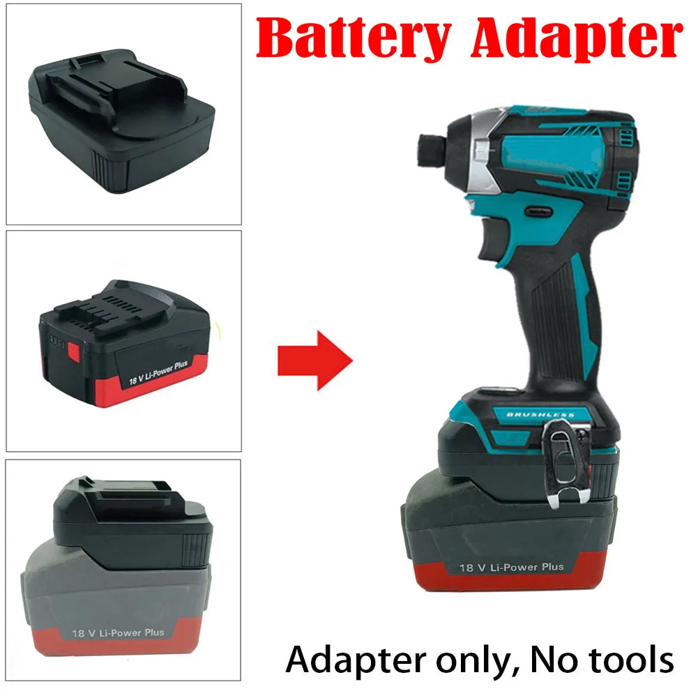 Battery Adapter Converter For Metabo 18v Batteries Convert To Makita Bl 1860 Lithium Battery Tools Accessories - Power Tool - AliExpress