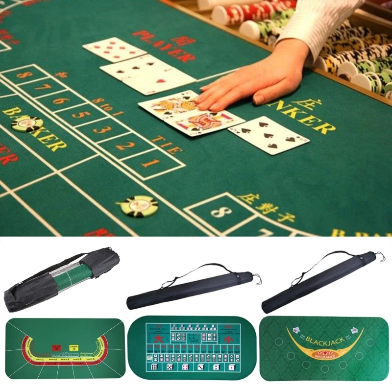 Baccarat Roulette, Rubber, Home Gaming Roulette, Betting Mat, Rubber Gambling Pad 69HD