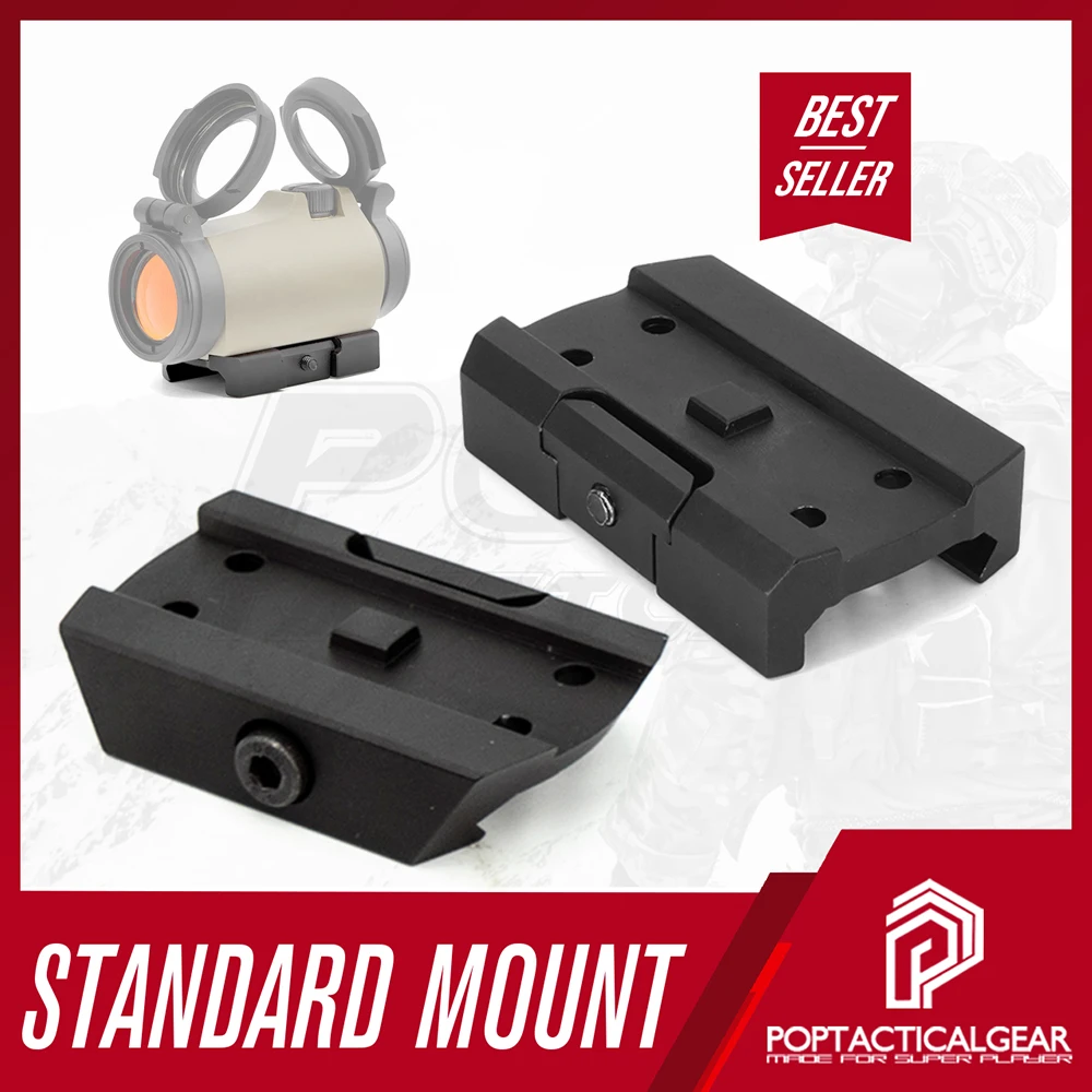 Tactical Series Standard (Low) Picatinny Rail Mount w/Original Footprint For R5 CF Sight rifle scope mount