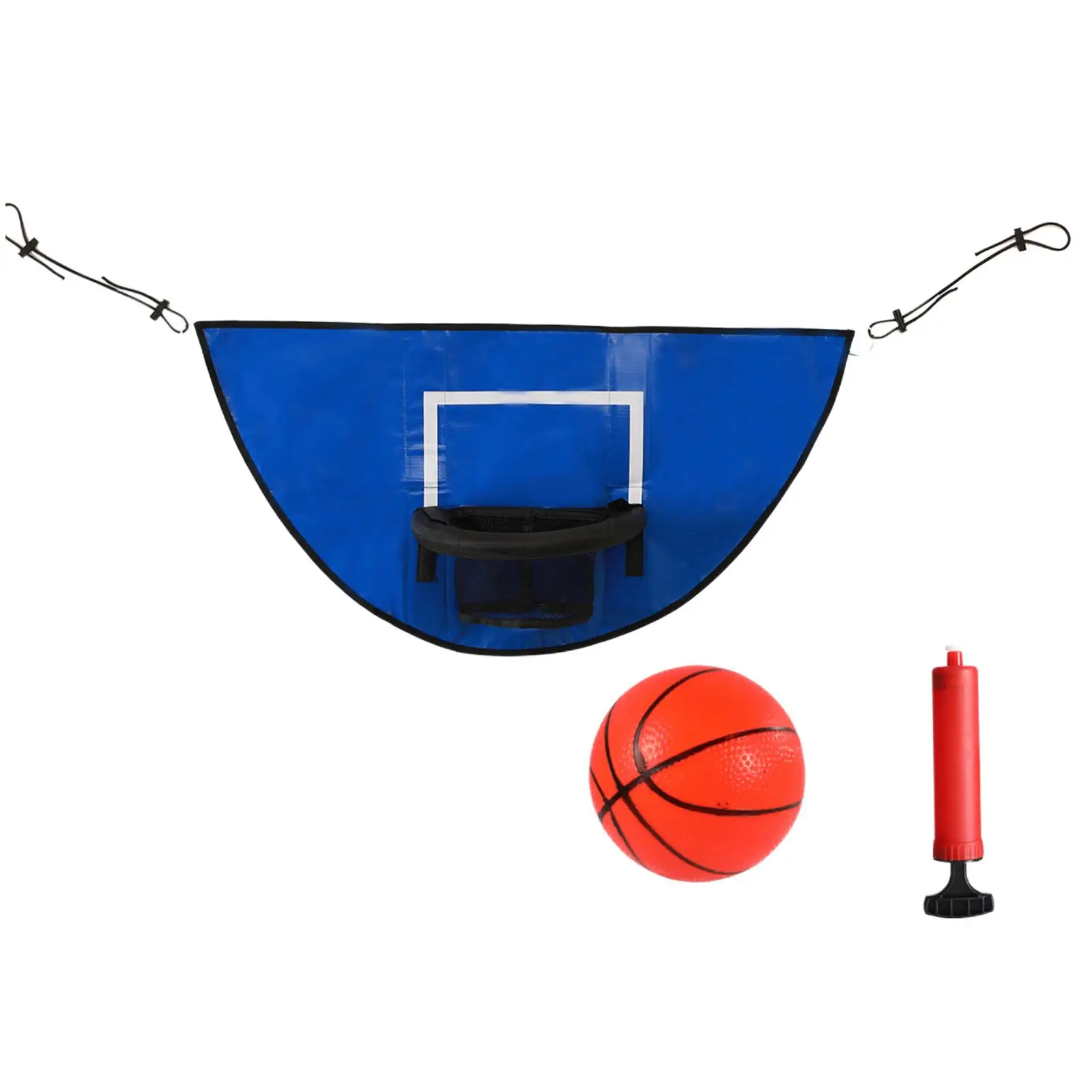 

Universal Trampoline Basketball Hoop, with Ball Pump Basketball Training Mini