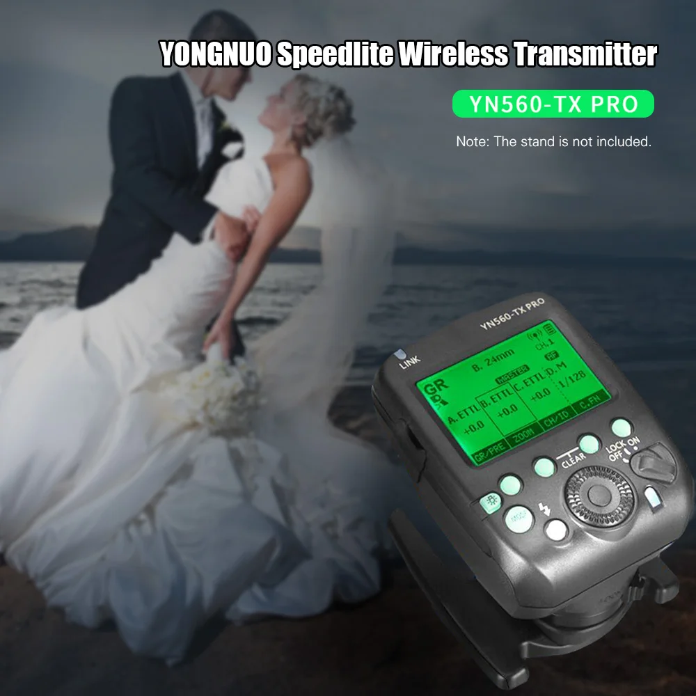 YONGNUO YN560-TX PRO 2.4G On-camera Flash Trigger Wireless Transmitter for DSLR
