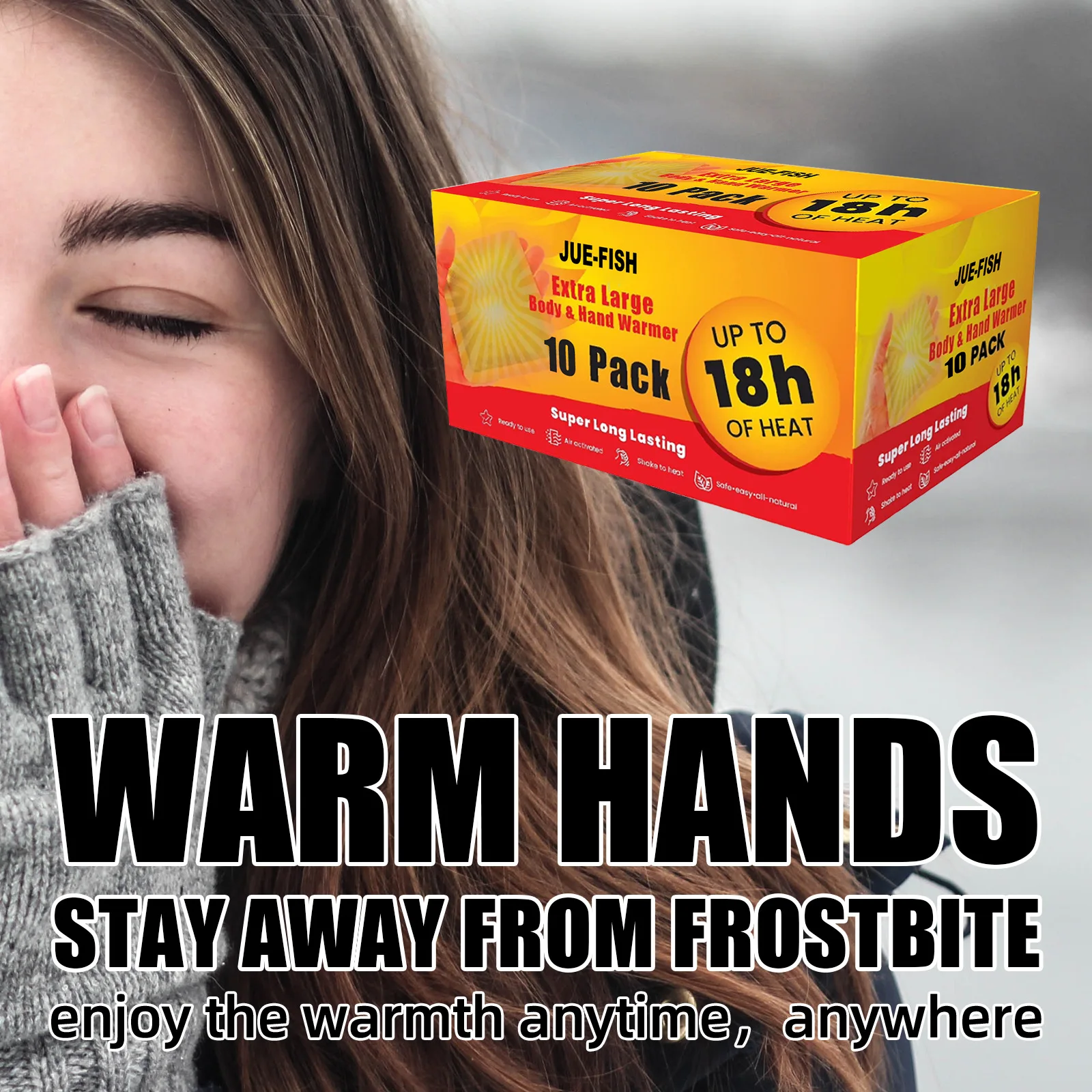 Warm Treasure Sticker for Preventing Cold Keeping Warm Autumn and Winter 18 Hours