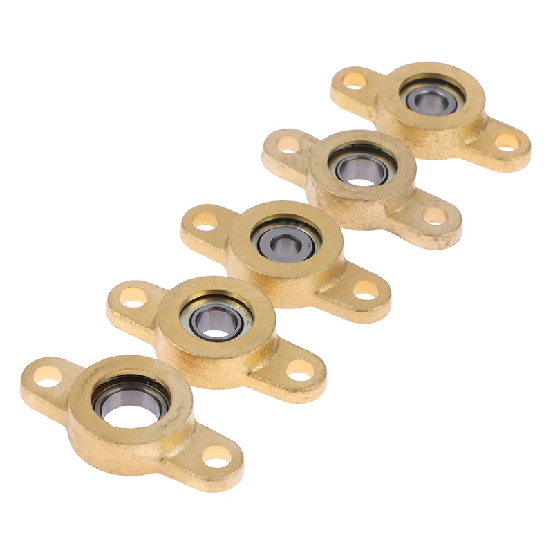 베개 블록 포함 플랜지 베어링, 아연 합금 베어링, KFL05 KFL06 KFL07 KFL08 KFL10, 5mm, 6mm, 7mm, 8mm, 10mm, 1 PC