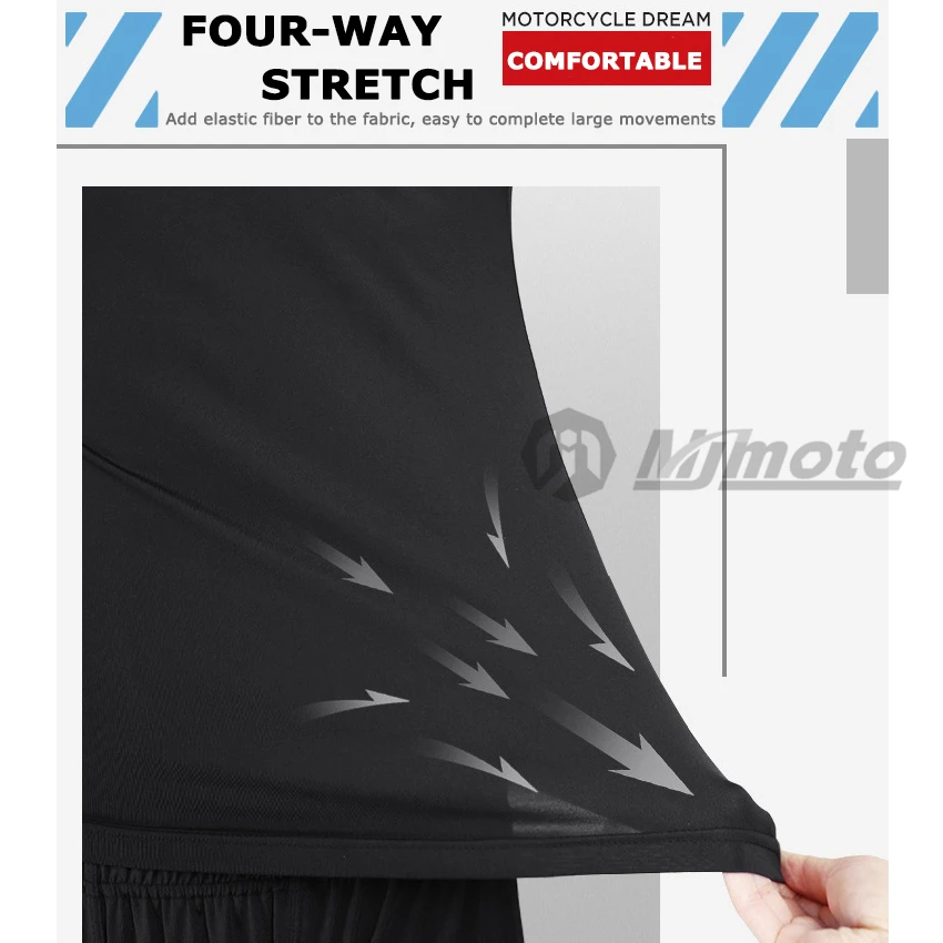 Motorcycle Underwear MOTOCENTRIC Motorcycle Underwear Quick-Drying Set Men's Motorcycle Sweat Clothes Base Layers Tight Long Johns Tops & Pants Set