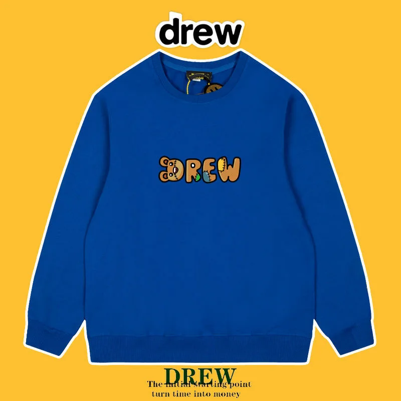 DREW Sweater Hoodie Cotton Long Sleeve 
