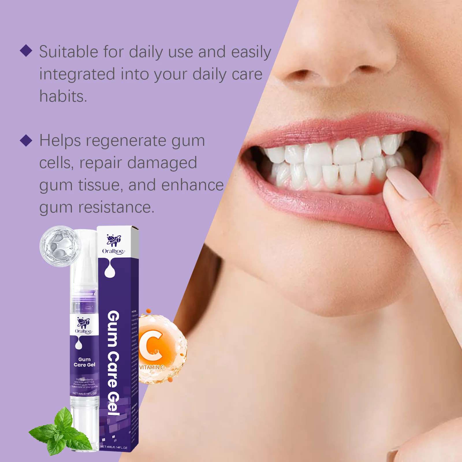 Teeth Whitening Product Teeth Whitening Essence Gum Repair Drops Teeth Health Product Gum Repair Gel Teeth Whitening Pen Teeth Essence Liquid Oral Care Drops Remove Yellow Plaque Stains Relieve Gums Decay Toothache