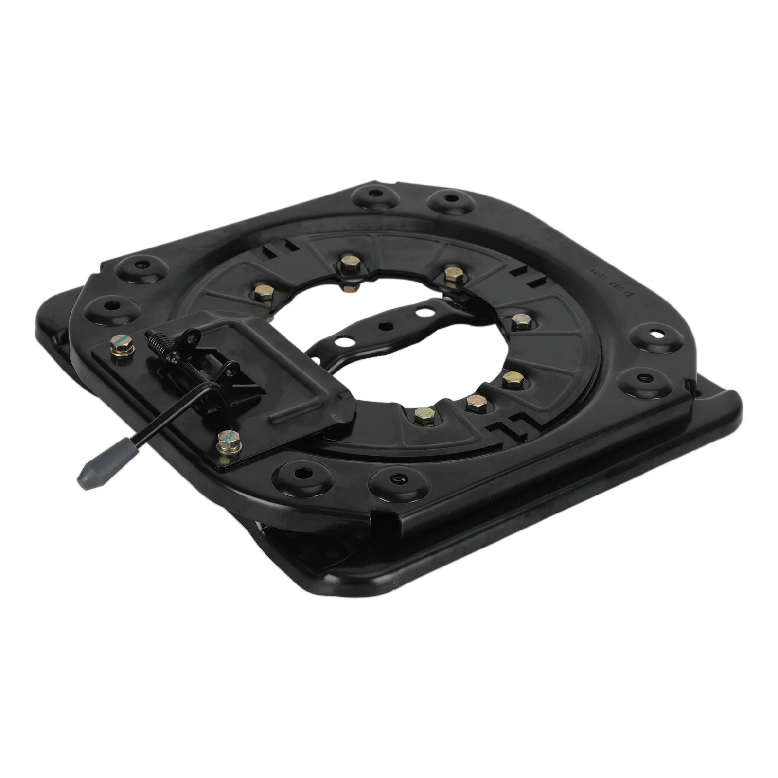 Universal seat swivel base side view