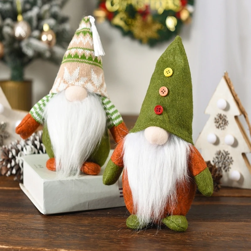 

Christmas Dwarf Doll Gnome Rudolph Tomte Rudolph Swedish Gnome Harvest Season Decor for Housewarmings