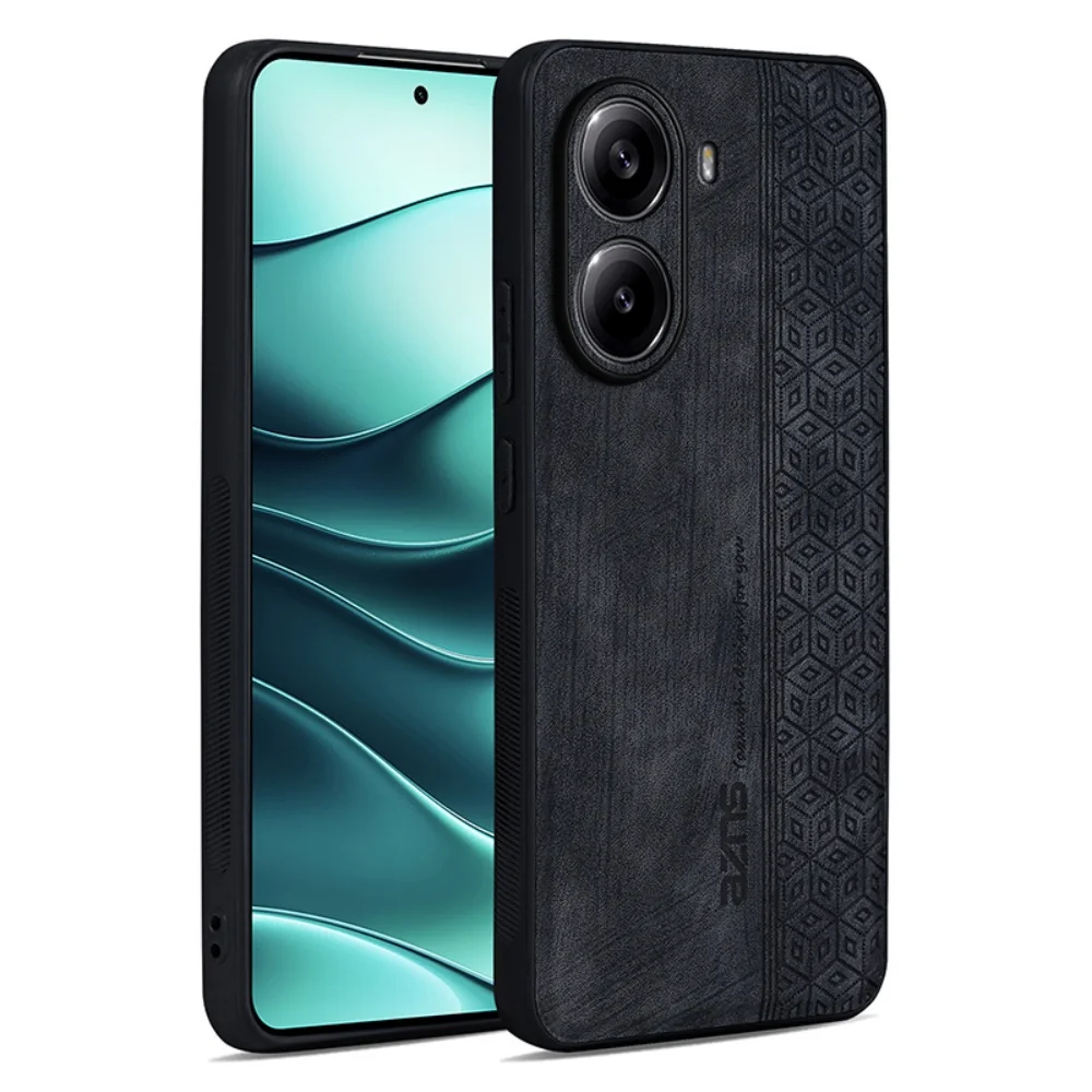 Luxury Leather Business Phone Case - Shockproof Soft Cover