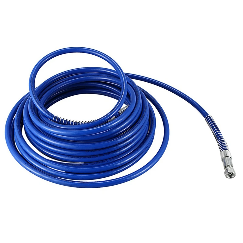 

3Pcs 15M Spray Hose Airless Paint Hose 1/4 Inch Airless Sprayer 3600 PSI High Pressure Fiber Pipe