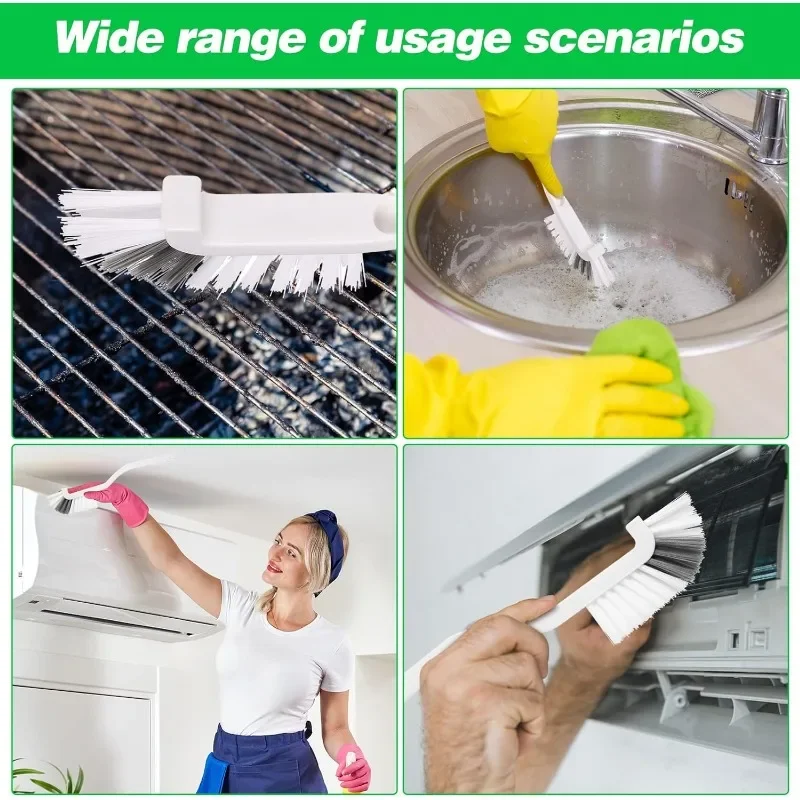 Cleaning Brush Long Handle Corner Brushes Sink Bathroom Brush Edge Corner Cleaning Brush for Household Deep Cleaning Tool 4