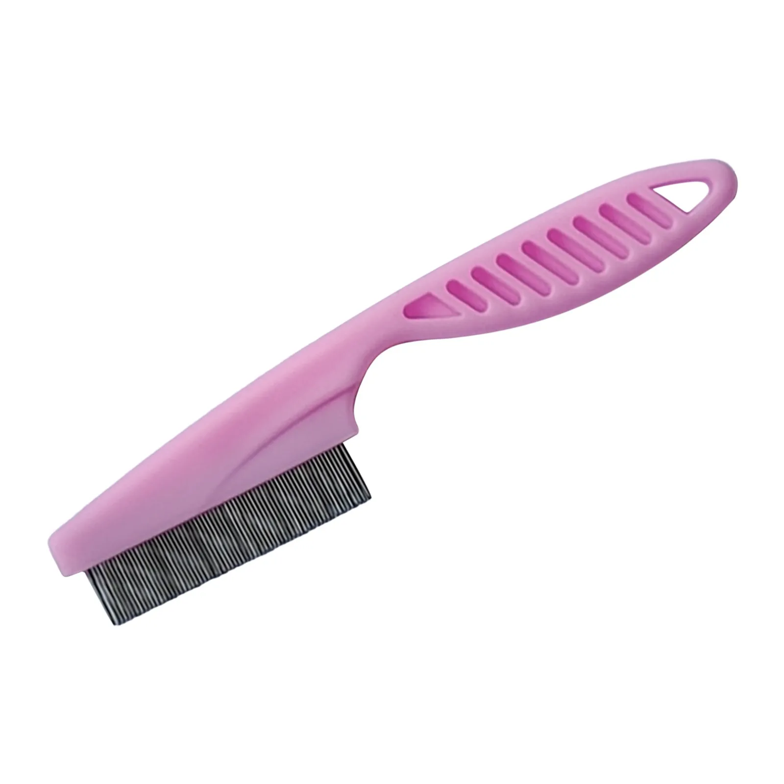 Pet Dog Grooming Comb Bright Multi-Colored Stripe Comb for Shaggy Cat Dogs Barber Grooming Tool Salon 