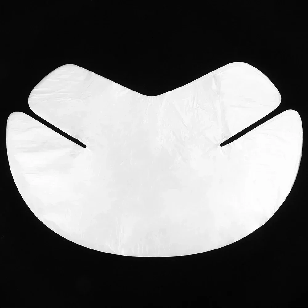 Transparent PE Disposable Neck Masks for Skin Care