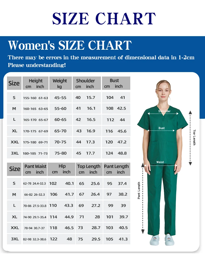 Women's Medical Surgical Scrub Set View 3