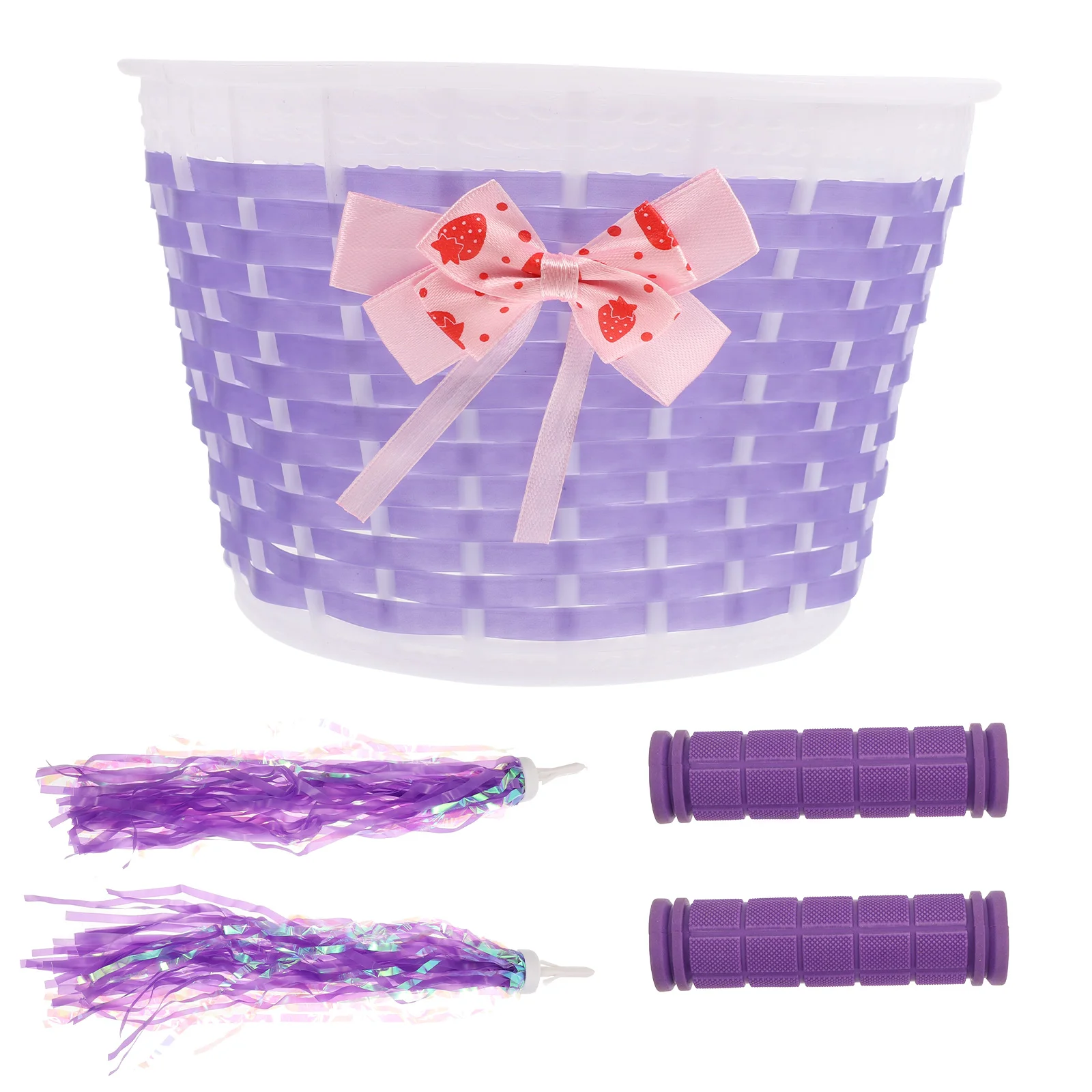 

Ручки для руля велосипеда для детей, набор для корзины, ручки для скутера, аксессуары для украшения велосипеда