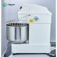 Mélangeur de pâte en spirale électrique Commercial personnalisé, pour boulangerie, gâteau, Pizza, traitement de farine, équipement de boulangerie à haute efficacité 3